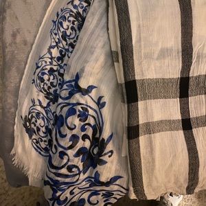 2 shawl scarfs for ladies